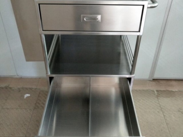 不銹鋼醫療送藥車