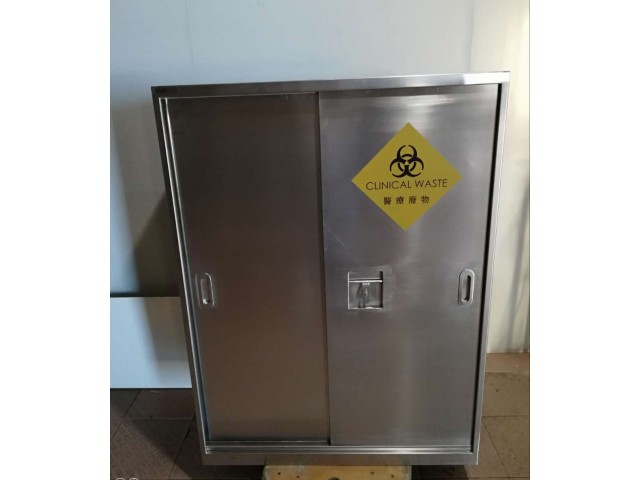 不銹鋼醫療廢物櫃