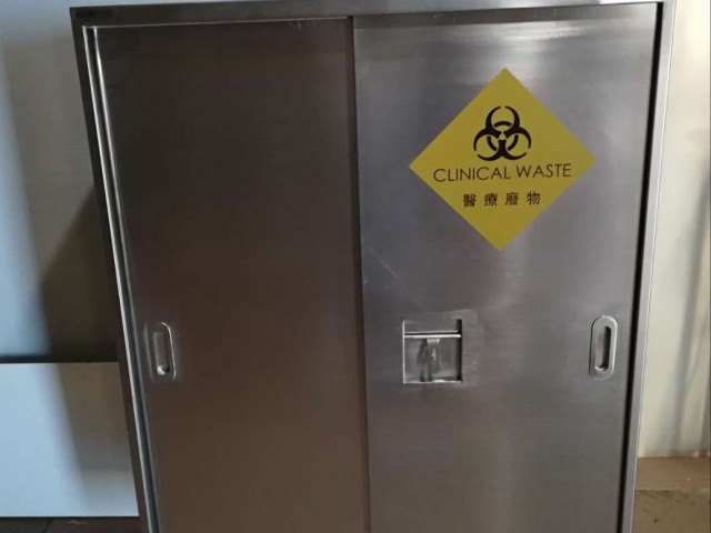 不銹鋼醫療廢物櫃