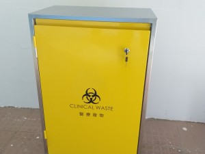 不銹鋼醫療廢物櫃
